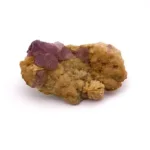 mineral de fluorita violeta