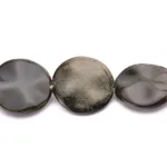 cuentas para pulseras y collares de mineral de obsidiana