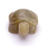 figura de tortuga fabricada con mineral de agata natural