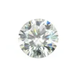 gemas de moissanita tallada en forma de diamante