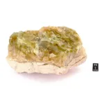 drusa mineral de calcita verde mineral en bruto