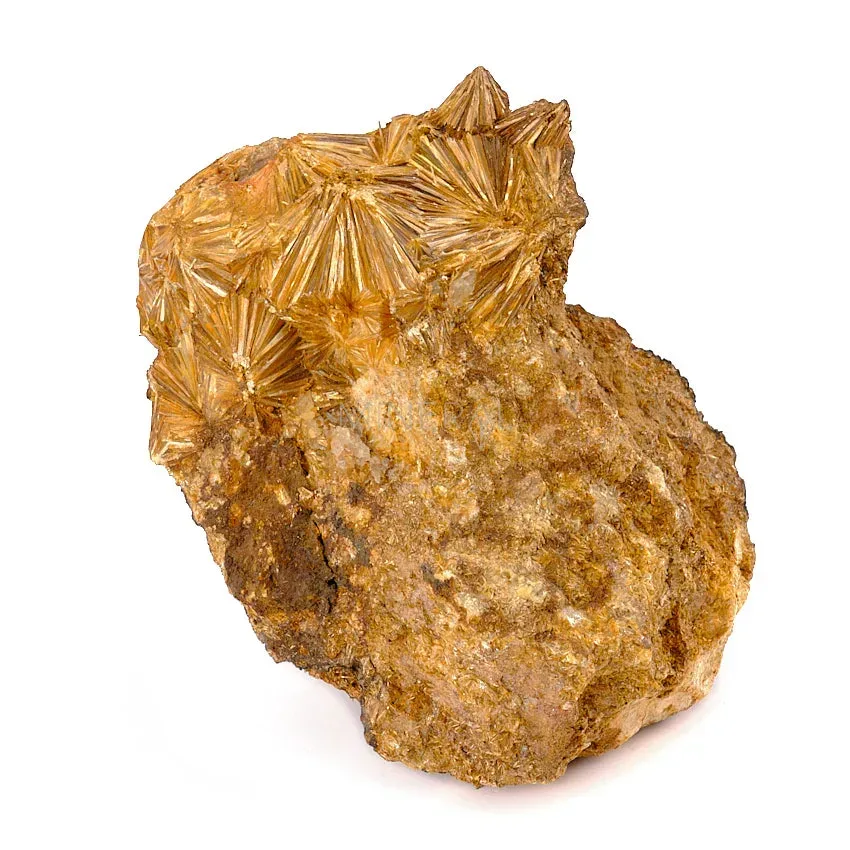 pirofilita drusa mineral en bruto