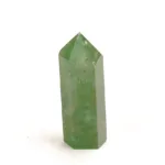 punta de mineral de aventurina verde piedra mineral en bruto