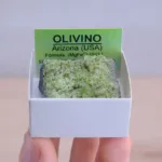 comprar mineral de coleccion drusa de olivino en bruto