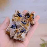 cristal de azurita en bruto propiedades