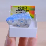 mineral de coleccion azurita en bruto natural