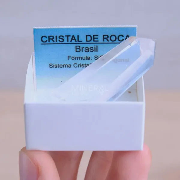 mineral de coleccion cuarzo cristal de roca en bruto natural