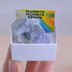 mineral de coleccion fluorita en bruto natural