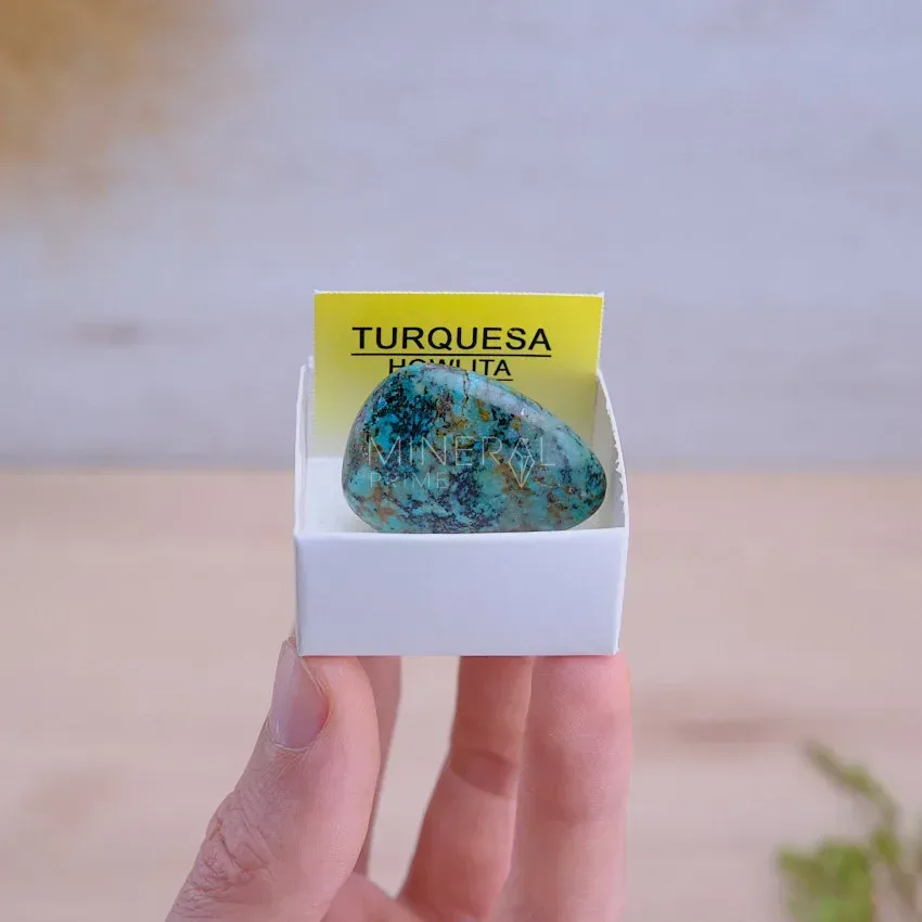 mineral de coleccion turquesa howlita precio