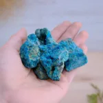 mineral de malaquita con crisocola piedra