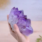 mineral drusa de amatista piedra