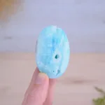 mineral rodado en forma de jabon de aragonito azul precio