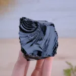 obsidiana masiva en bruto calidad extra piedra