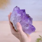 piedra de mineral drusa de amatista