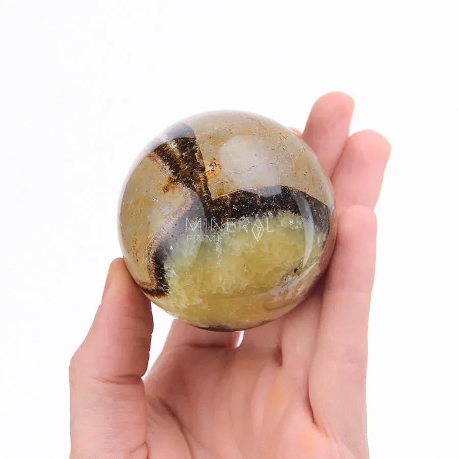 esfera de septaria mineral