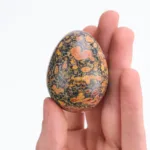 huevo de jaspe leopardo mineral