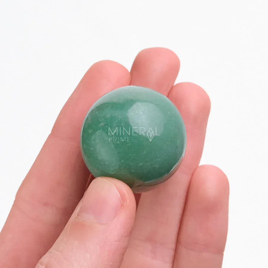 piedra esfera de cuarzo verde
