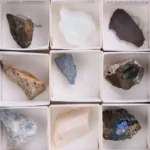 coleccion minerales de andalucia · cajas x cm mineral