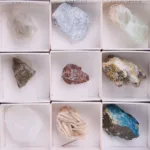 coleccion minerales de cataluna · cajas x cm mineral