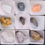 coleccion minerales de picos de europa · cajas x cm mineral