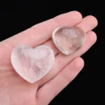 corazon de cuarzo blanco · cristal de roca