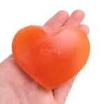 corazon de selenita naranja mineral