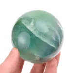 esfera de fluorita verde propiedades