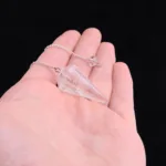 pendulo de cuarzo cristal de roca mineral