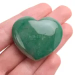 piedra corazon de cuarzo verde · aventurina