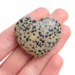 piedra corazon de jaspe dalmata