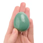 piedra huevo de cuarzo verde