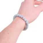 pulsera de aguamarina rodado redondeado propiedades